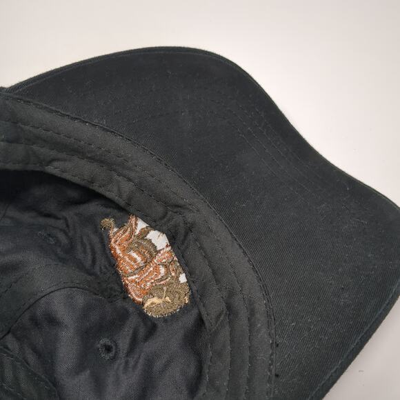 Custer State Park Strapback Baseball Cap Black One Size Adjustable Embroidered - Picture 8 of 9